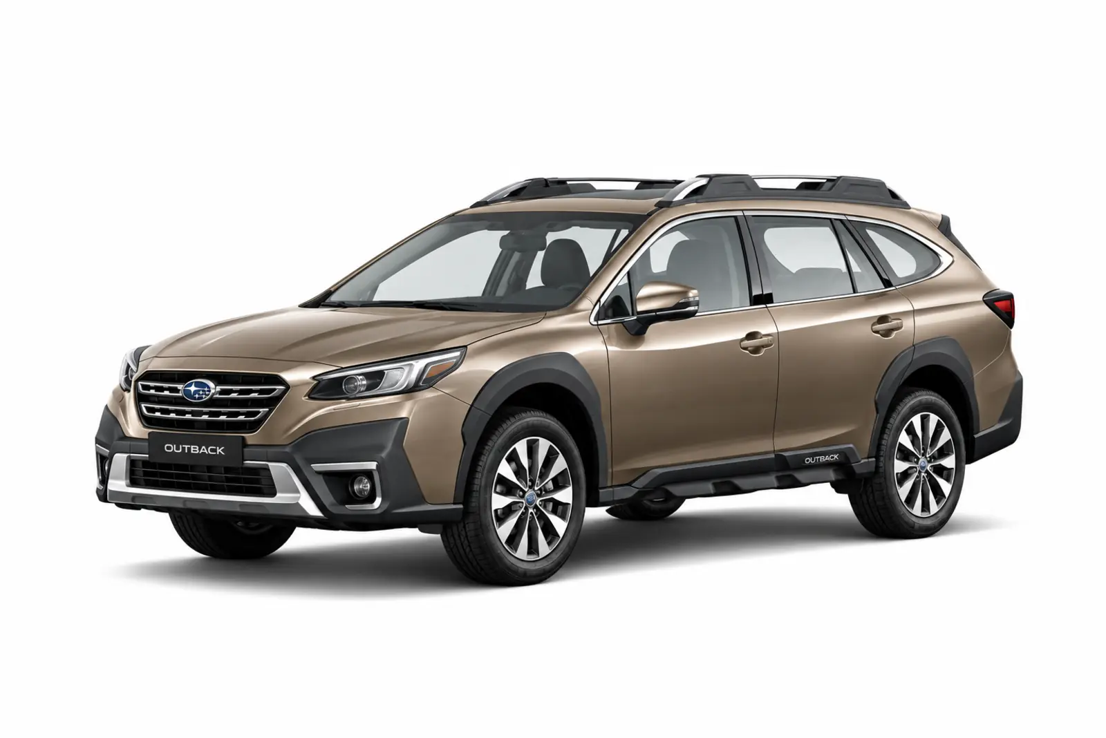 Subaru Outback minh họa màu Nâu Đồng Ánh Kim